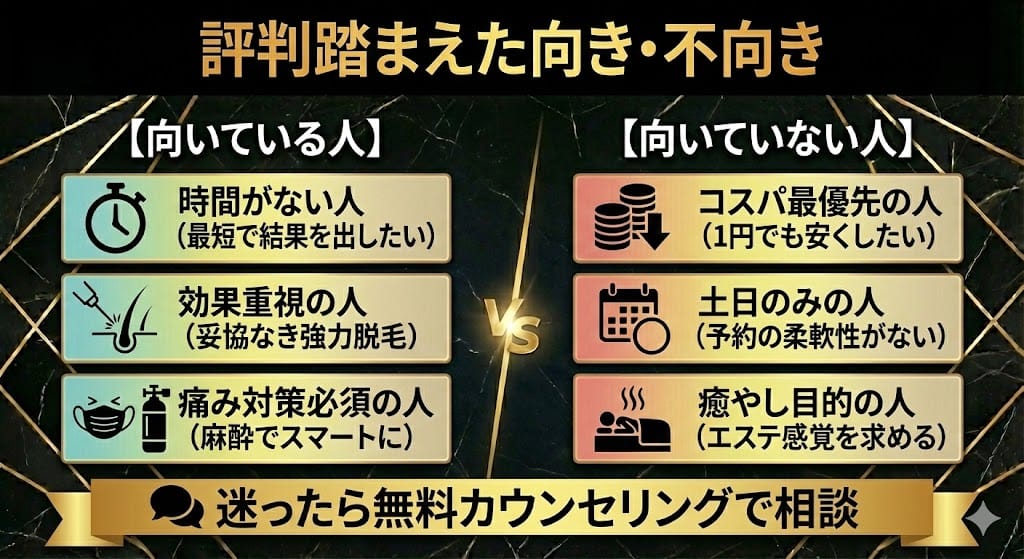 評判踏まえた向き・不向き アイキャッチ画像